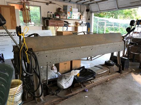 8 foot sheet metal brake